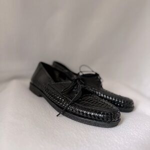 Life Outdoors Size 9 1/2 Men’s Leather Lace Up Summer Shoes